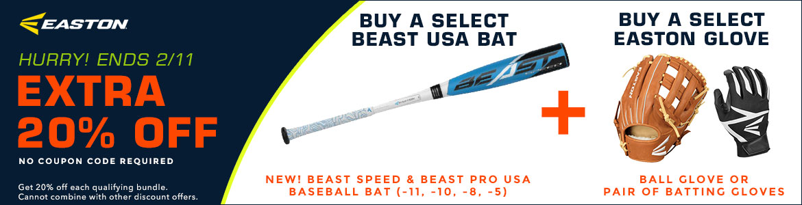 Easton Bundle Offer - Extra 20% Off
