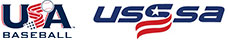USA Baseball and USSSA Logos