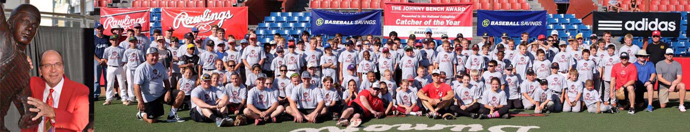 Johnny Bench Catchers Clinic