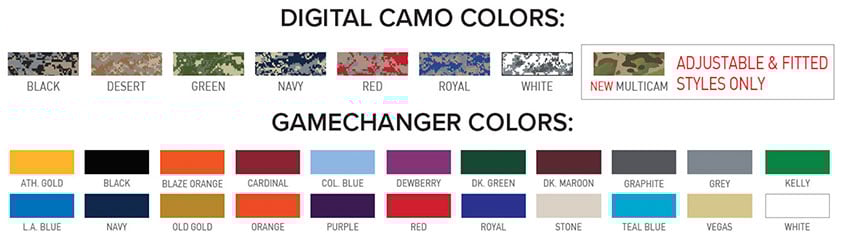 GP351 Digital Camo Adjustable Colors