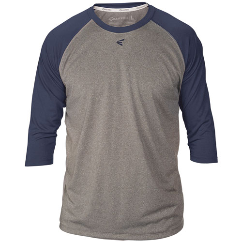 men's baseball shirt 3 4 sleeve