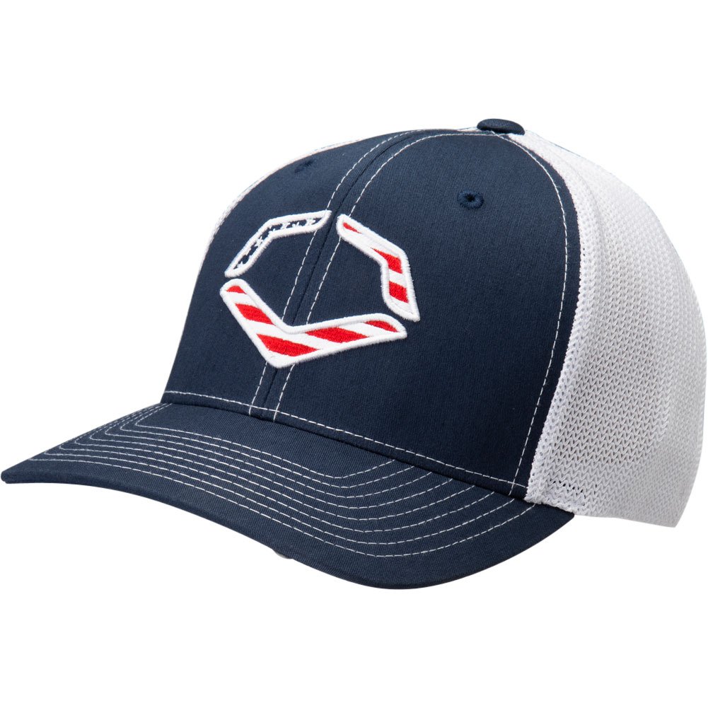 Evoshield USA Flex-Fit Trucker Cap Navy/White Large/X-Large