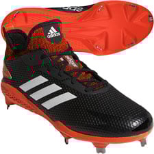 orange black baseball cleats