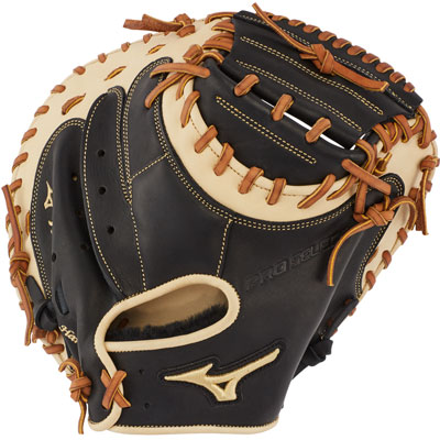 mizuno pro select 33 5 quot catcher 39 s mitt baseballsavings com catchers mitt size chart