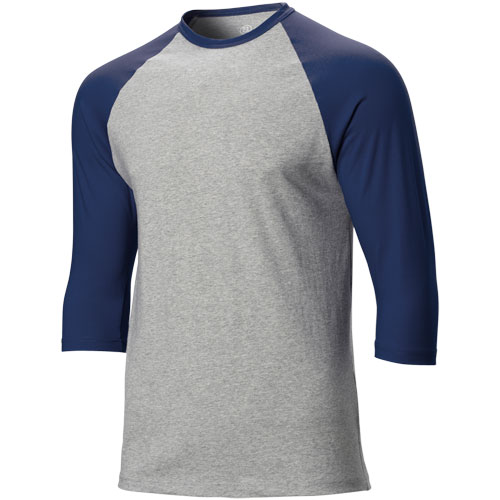 Wire2wire Men/'s 3//4 Length Sleeve Baseball Compression Shirt