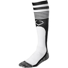 Scarlet Evoshield Knee-High Moisture Wicking Baseball//Softball Game Socks L