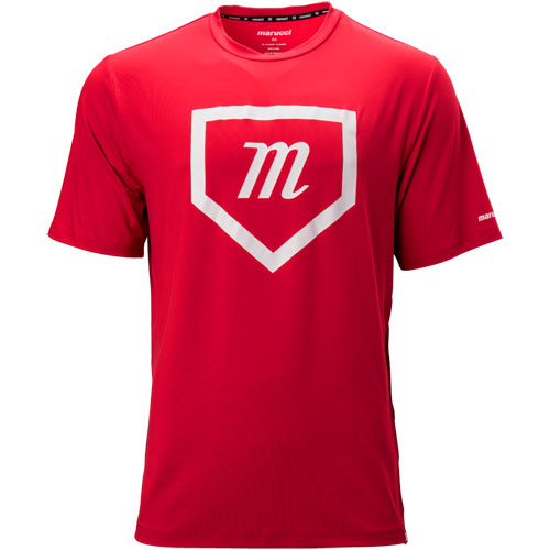 Marucci Mens Home Plate Performance T-Shirt Marucci Mens Home Plate Performance T-Shirt