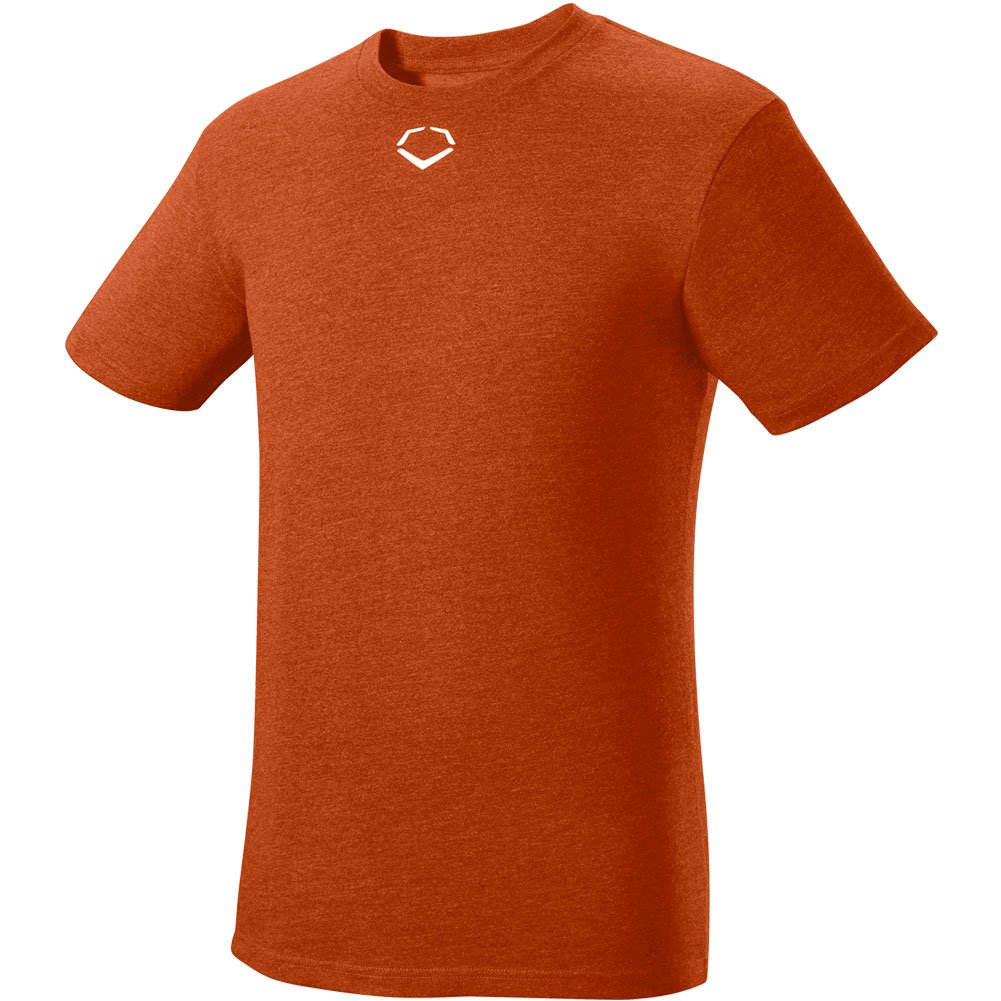 Evoshield Mens Short Sleeve Baseball T-Shirt Burnt Orange XL