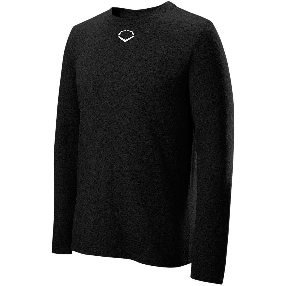 Evoshield Mens Long Sleeve Training T-Shirt Black L