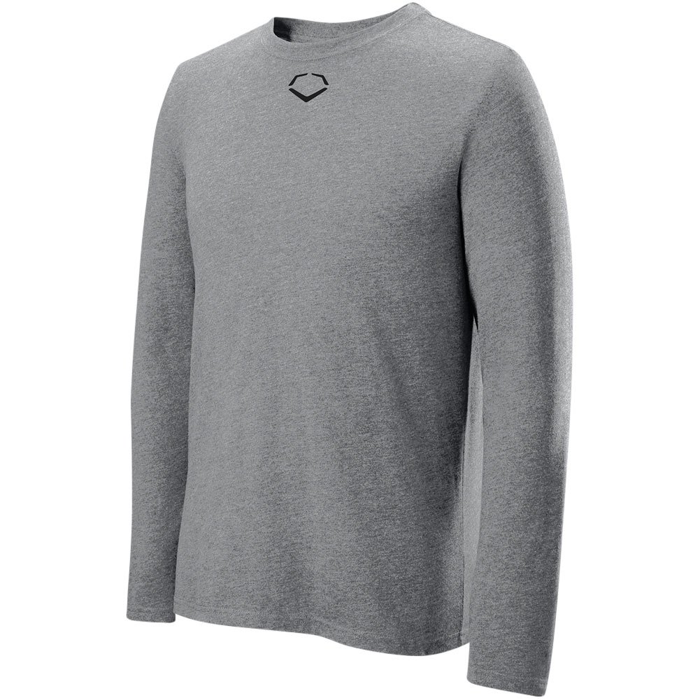Evoshield Mens Long Sleeve Training T-Shirt Grey 2XL