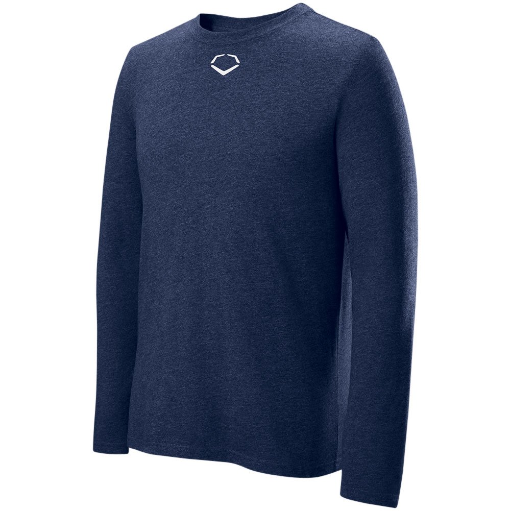 Evoshield Mens Long Sleeve Training T-Shirt Navy 2XL