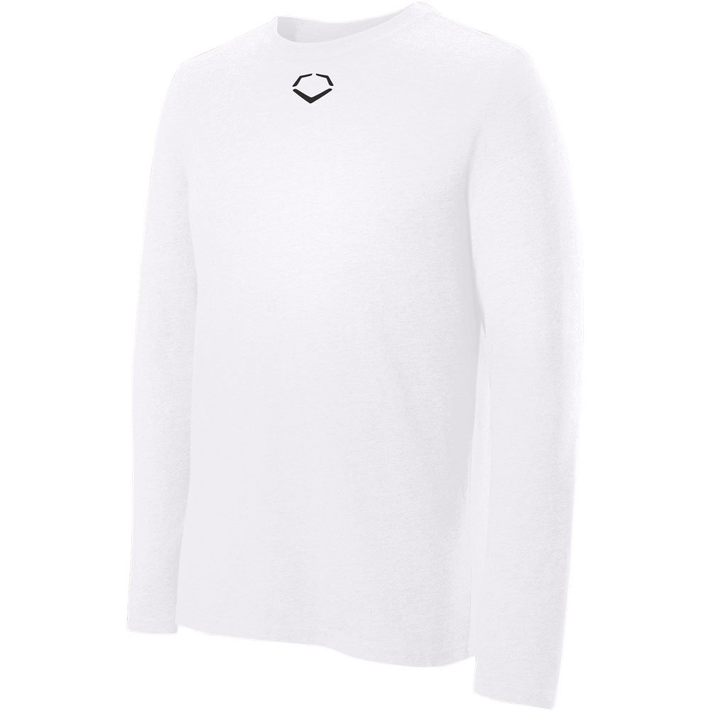 Evoshield Mens Long Sleeve Training T-Shirt White 2XL