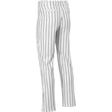 White//Scarlet 2X-Large Alleson Athletic Adult Pinstripe Baseball Pants