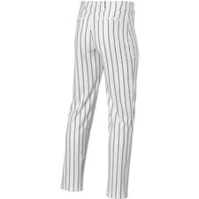 White//Scarlet 2X-Large Alleson Athletic Adult Pinstripe Baseball Pants
