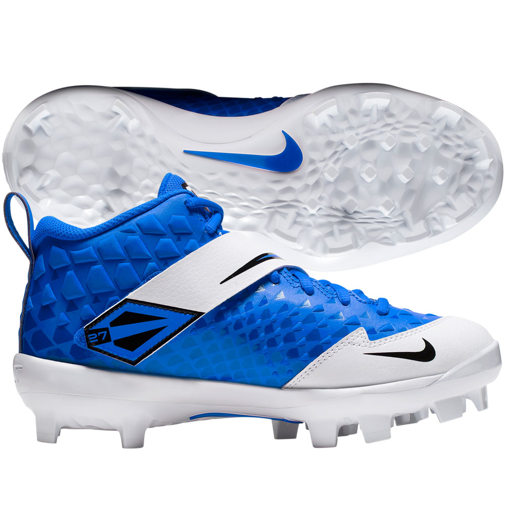 nike youth force trout 6 pro mcs molded cleats