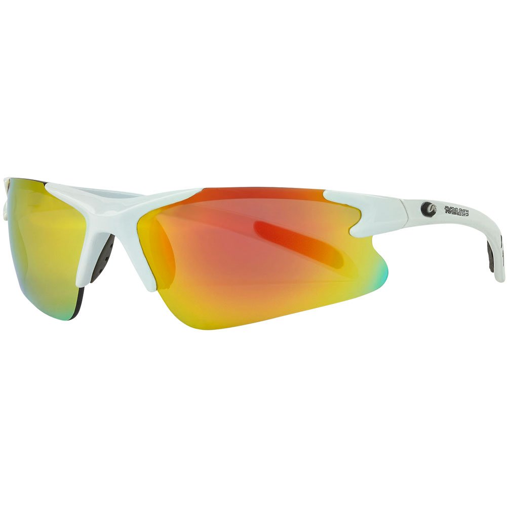 Rawlings Youth RY103 Mirrored Baseball Sunglasses White/Orange