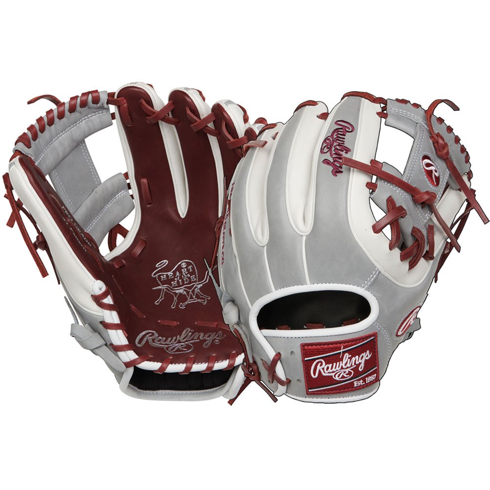 Grey rawlings glove clearance