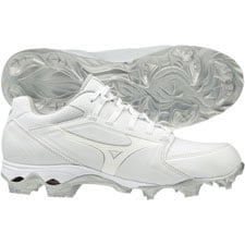 mizuno women's metal softball cleats white