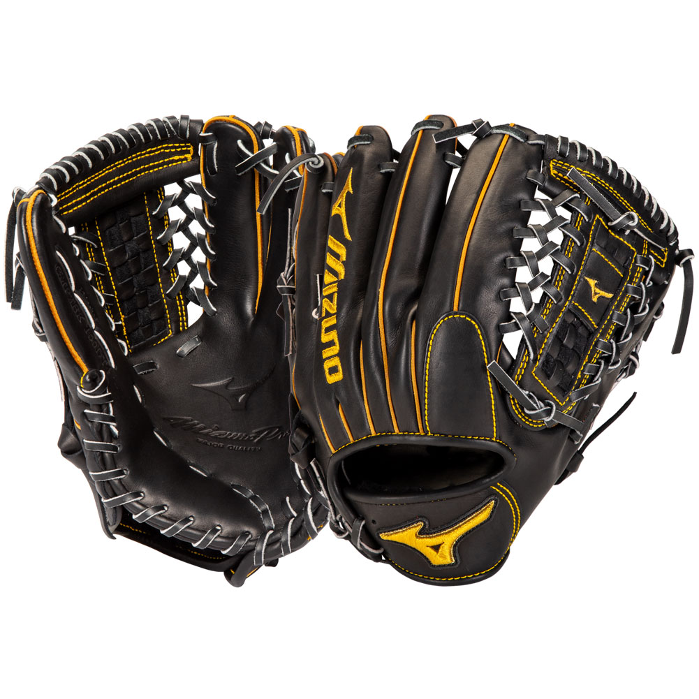 Mizuno Pro 12" Baseball Glove (GMP2BK-100DT4) Tartan 4 Black 12 Right Hand