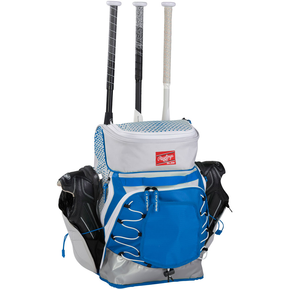 Rawlings R800 Fastpitch Softball Backpack Royal