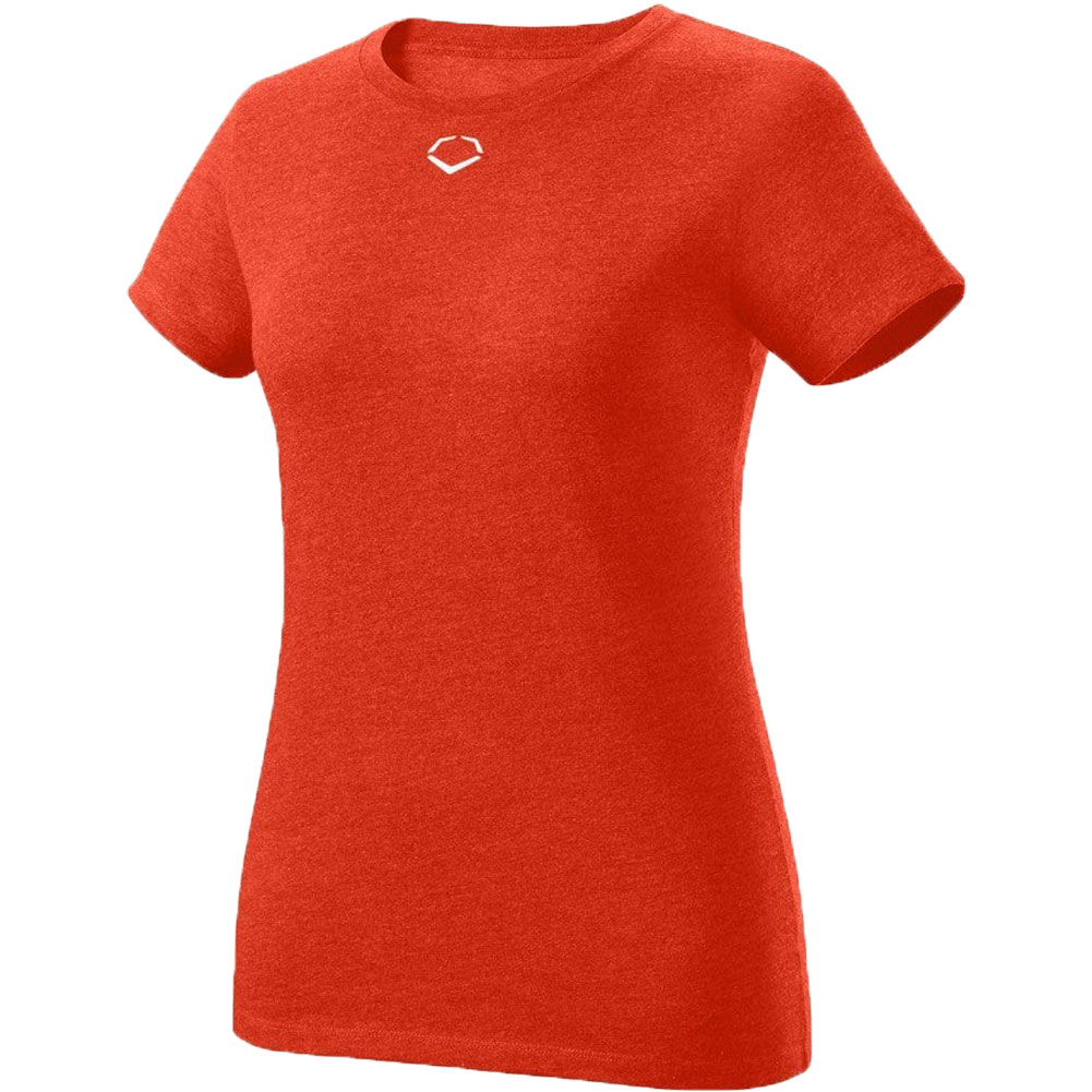 Evoshield Womens Short Sleeve Softball T-Shirt Orange M