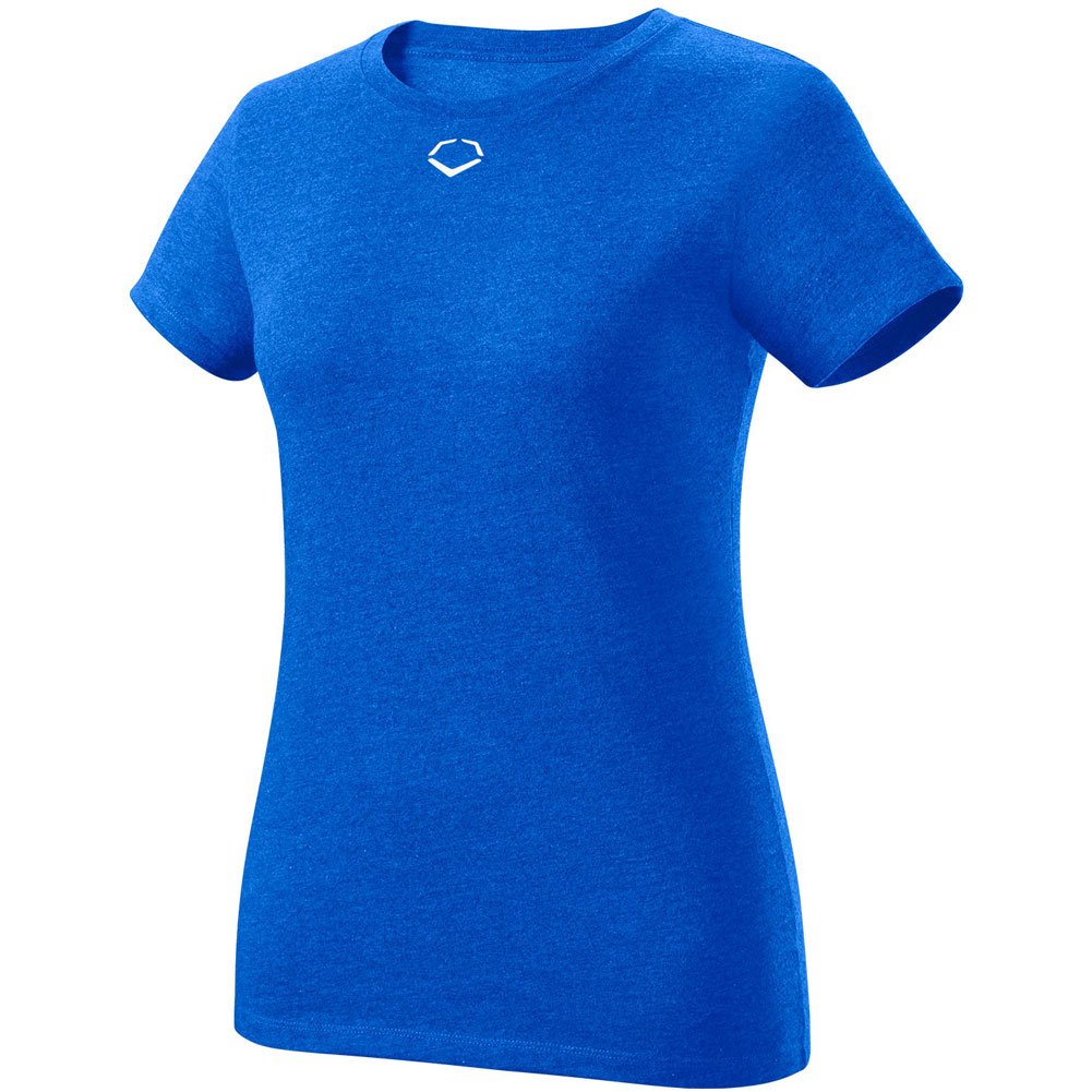 Evoshield Womens Short Sleeve Softball T-Shirt Royal L
