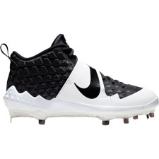 white mike trout cleats