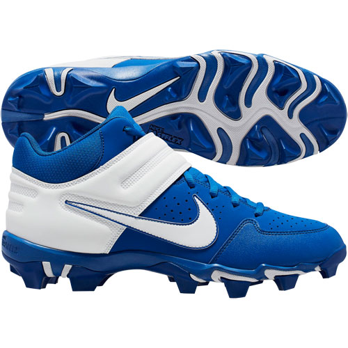 nike alpha huarache keystone mid youth's baseball cleats