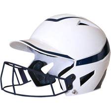 New Champro Football Helmet 4 Point Hard Chin Cup Strap w// Snaps OSFM White