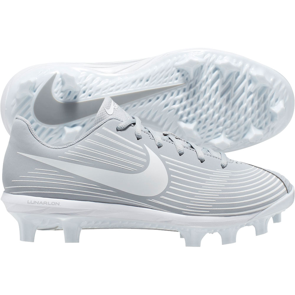 gray softball cleats