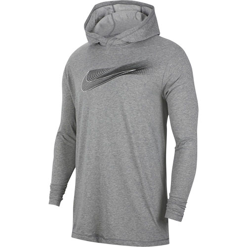 nike dri fit long sleeve shirt with hood