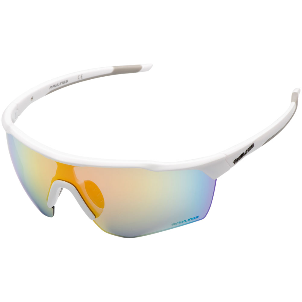 Rawlings Youth 2002 Baseball Sunglasses White/Orange