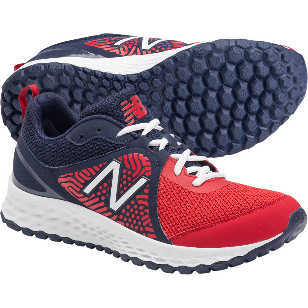 Red turf baseball shoes clearance