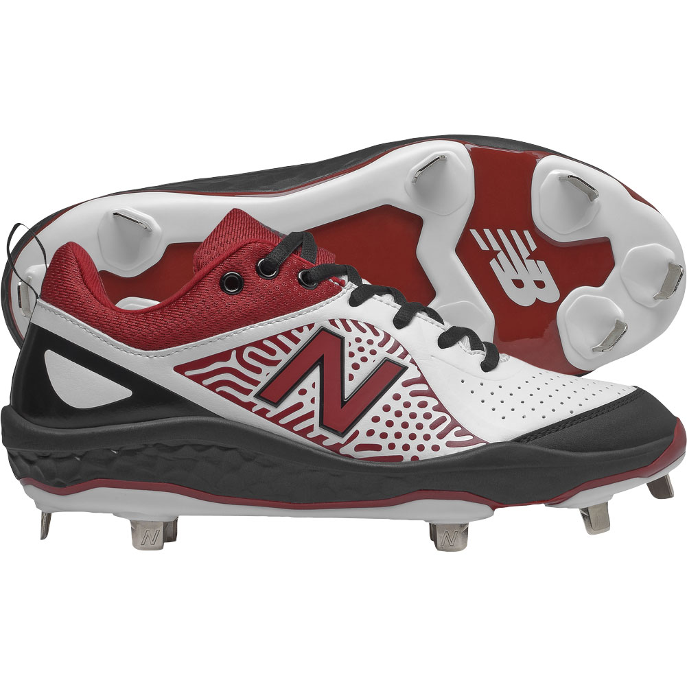 Maroon molded baseball cleats Clearance