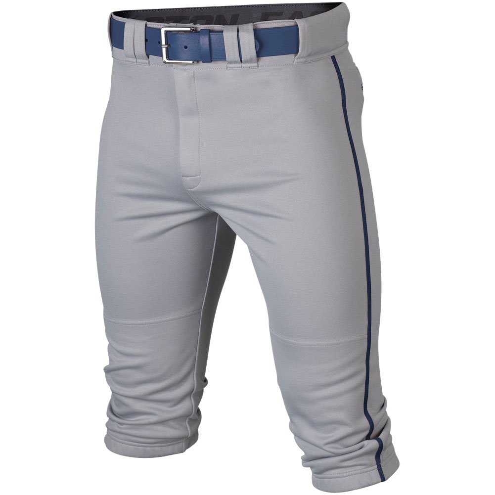 Easton Mens Rival+ Piped Knicker Baseball Pants Grey/Navy 2XL