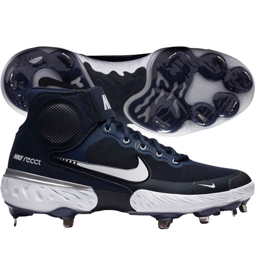 alpha huarache elite mid metal mens baseball cleats