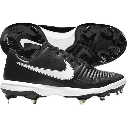 nike men's alpha huarache varsity low metal cleats