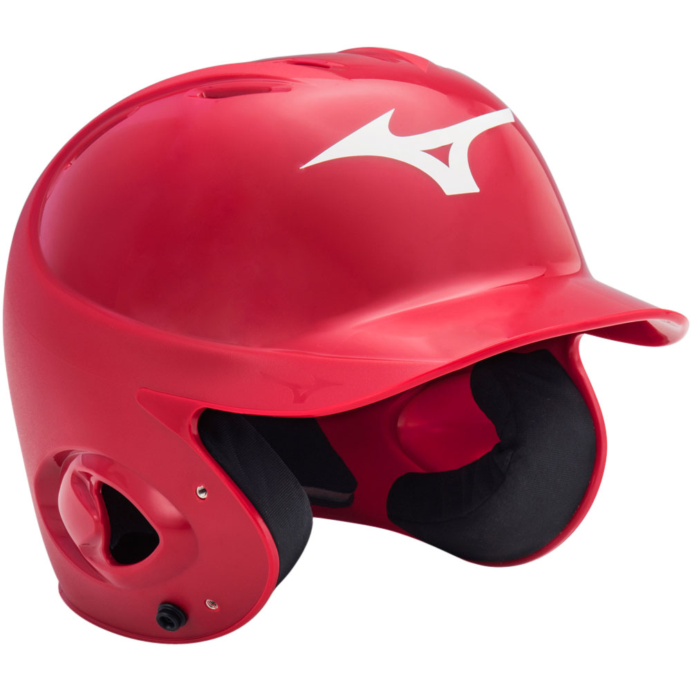 Mizuno Adult MVP Batting Helmet Red Small/Medium