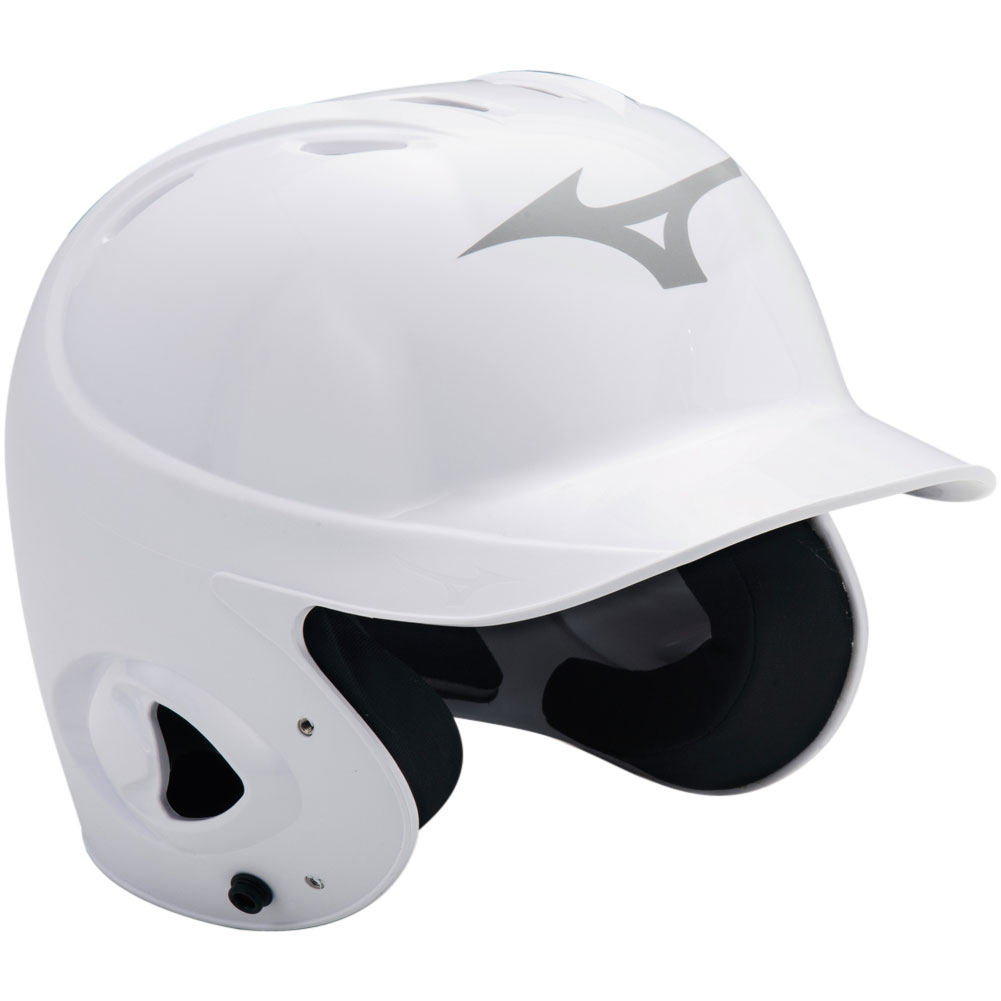 Mizuno Adult MVP Batting Helmet White Large/X-Large