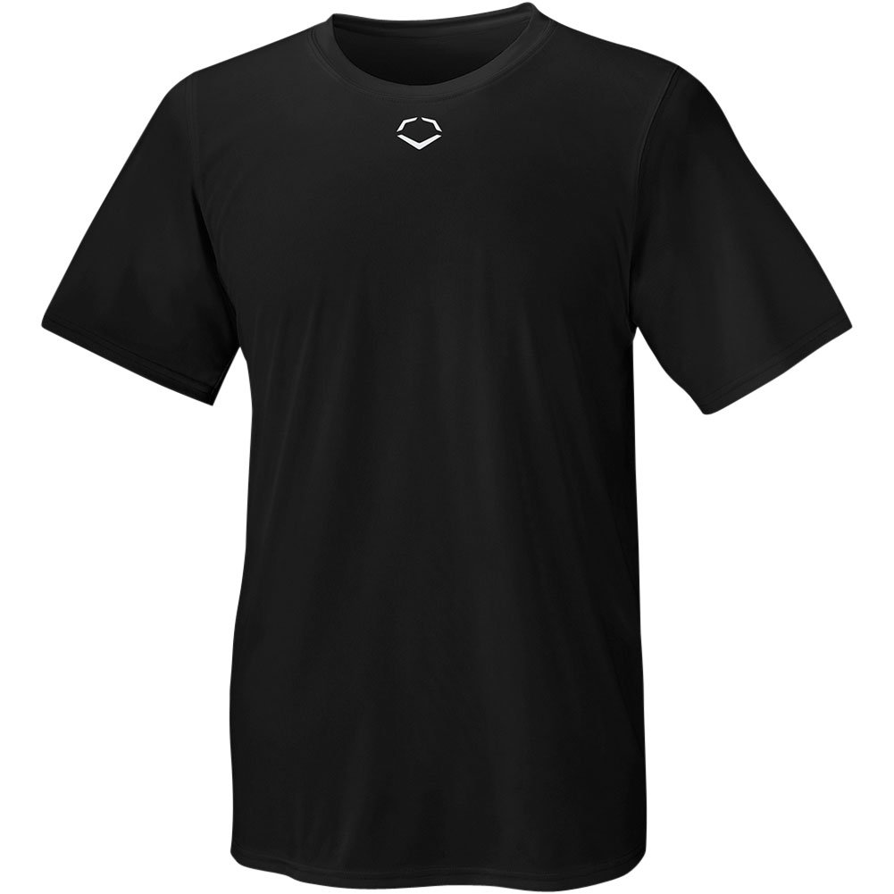 Evoshield Mens E306 Tech Baseball T-Shirt Black 2XL
