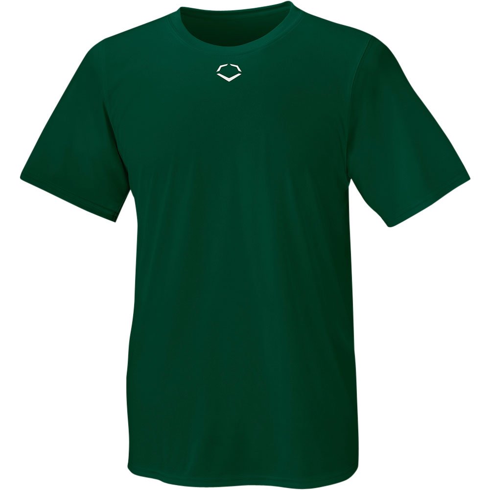 Evoshield Mens E306 Tech Baseball T-Shirt Dark Green 2XL