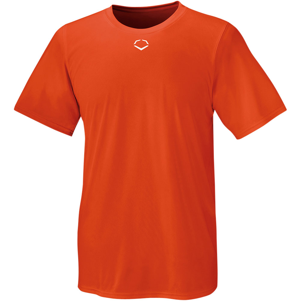 Evoshield Youth E306 Tech Baseball T-Shirt Orange L