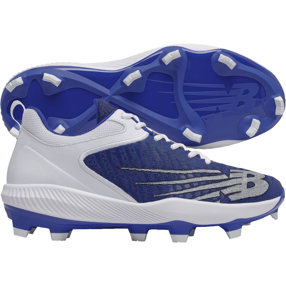 New Balance Mens Fuel Cell 4040v6 Low Molded Baseball Cleats Royal/White D 11.5, Size: 11.5 D US