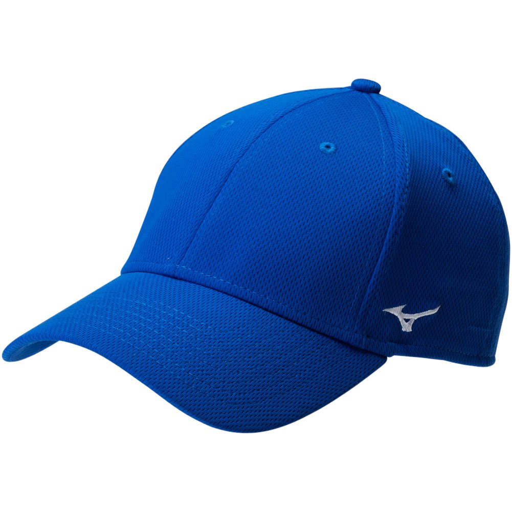 Mizuno Stretch Fitted Team Hat Royal Large/X-Large