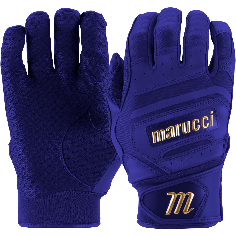 Marucci Sports Marucci  Adult Pittards Reserve Baseball Batting Gloves Royal Large