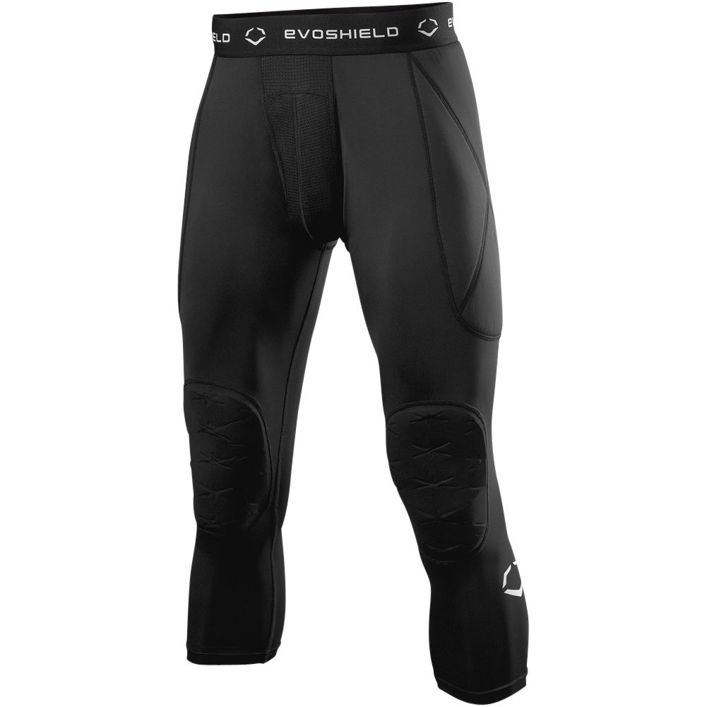 Evoshield Mens 3/4 Sliding Training Tights Black 2XL