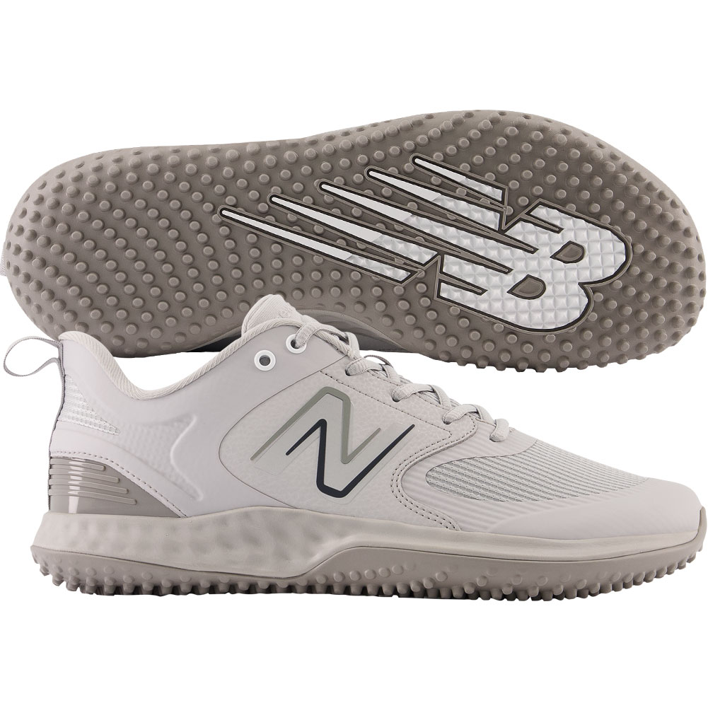 New Balance Mens Fresh Foam 3000v6 Baseball Turf-Trainer Shoes Grey/White Medium 11.5, Size: 11.5 Medium US