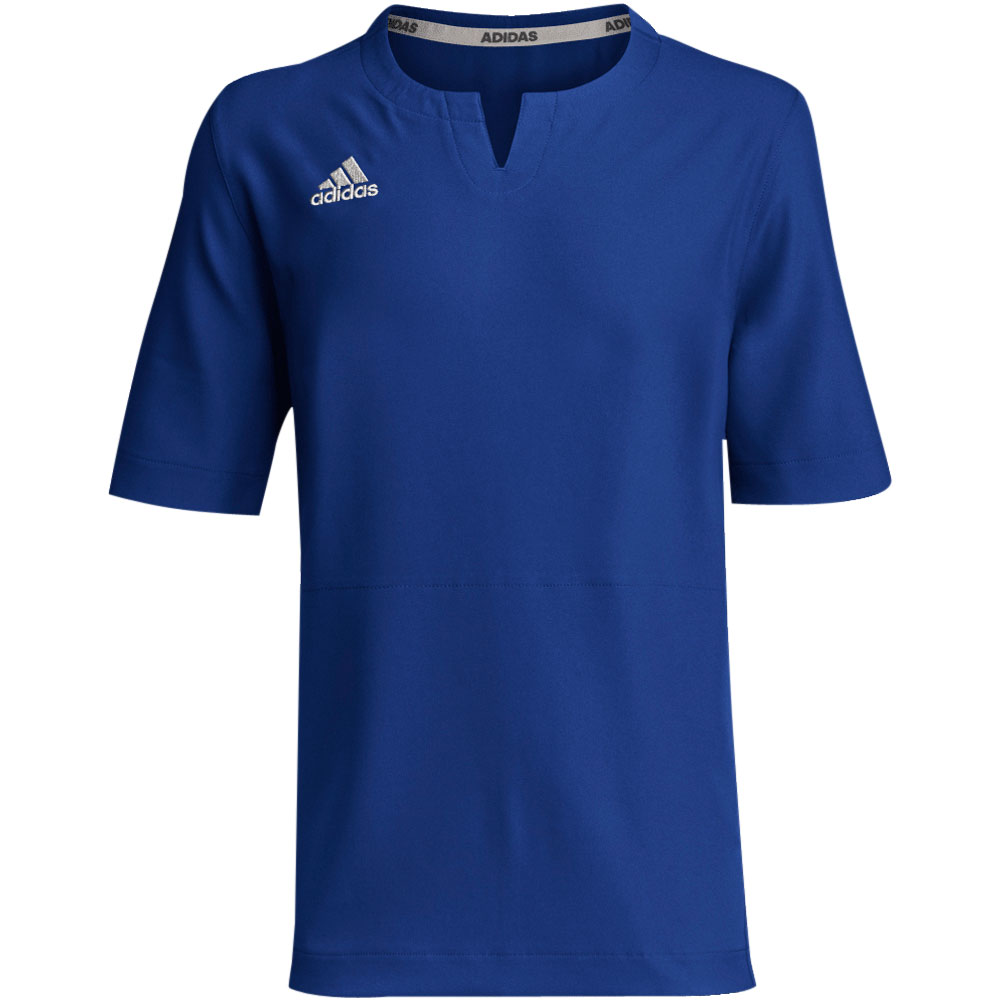 adidas Youth Icon Short Sleeve Cage Jacket Royal L