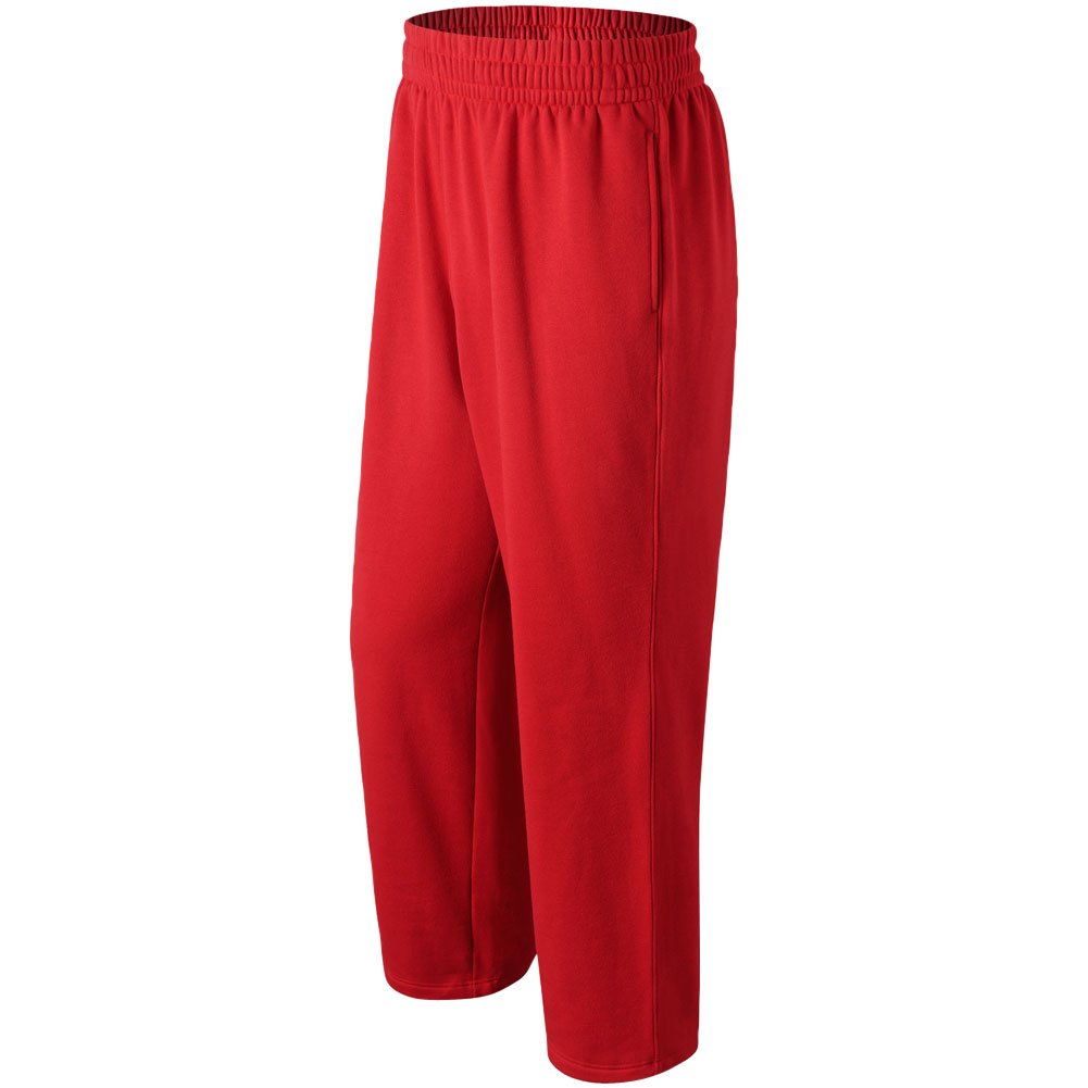 New Balance Mens Fleece Training Sweatpant Red 2XL