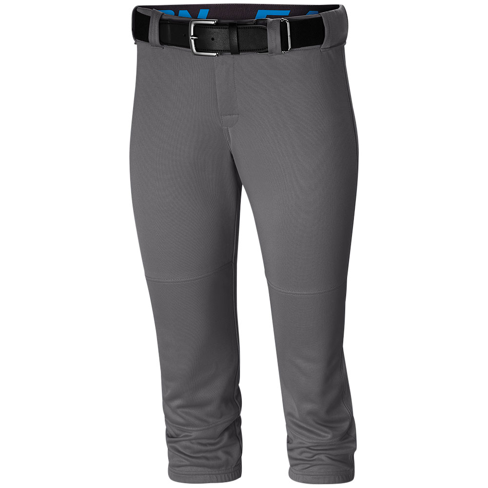 Easton Womens Pro Elite Fastpitch Softball Pant Grey L